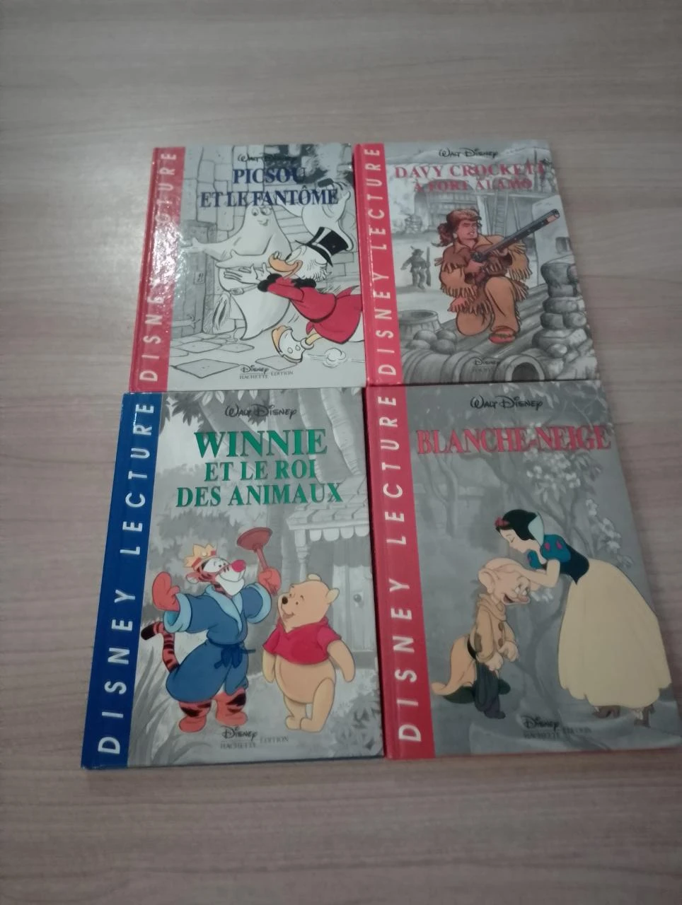 Disney lecture lot de 4 (offre pour le Week-end)